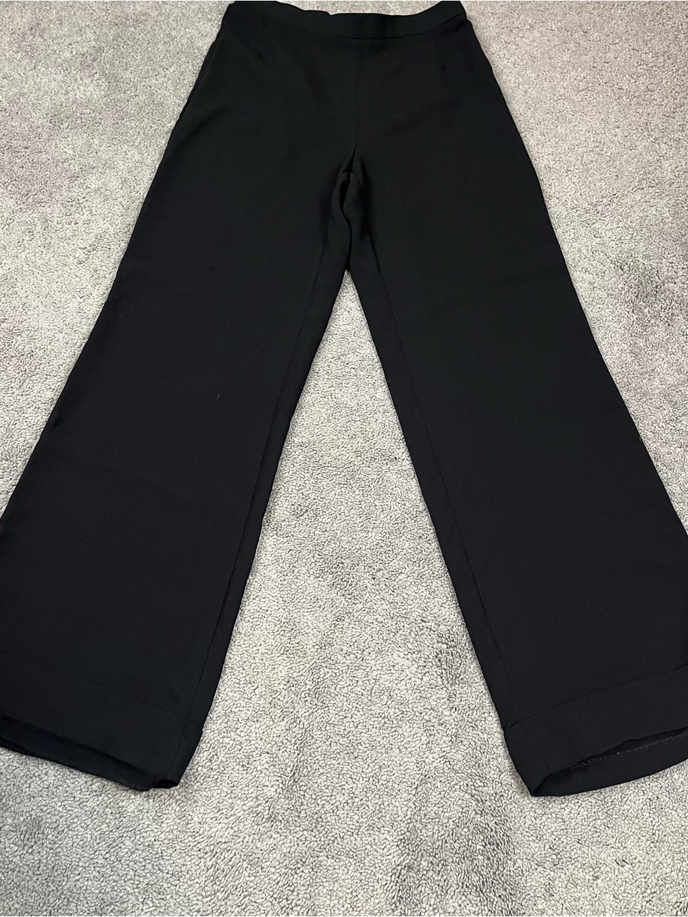 New York & Company Black Wide-Leg Trousers